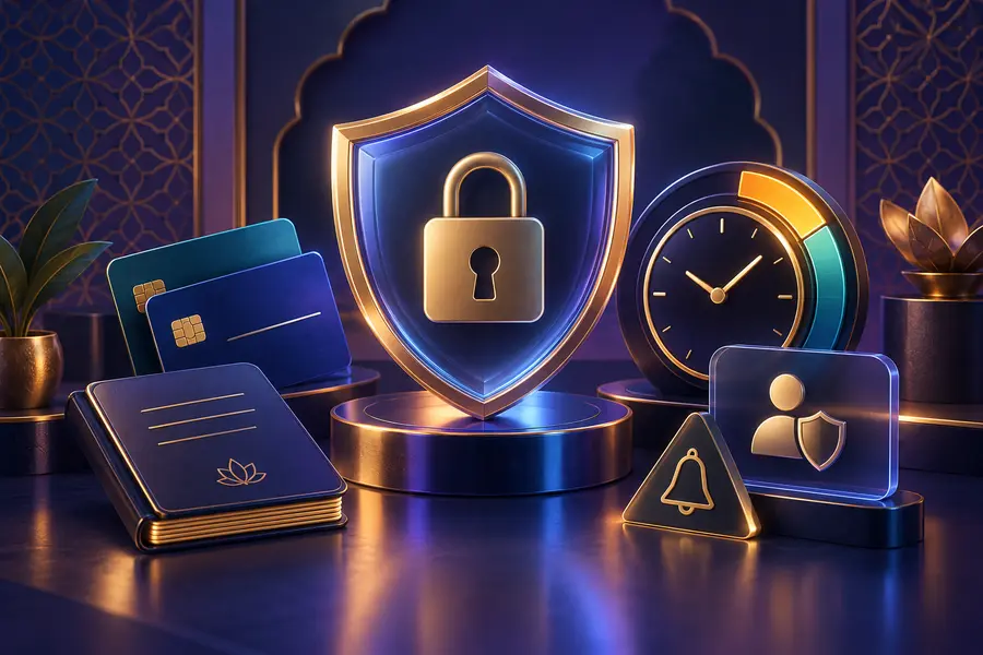 Digital shield protecting account and payment information
